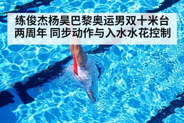练俊杰杨昊巴黎奥运男双十米台两周年 同步动作与入水水花控制